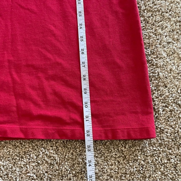 Tommy Hilfiger Collared Polo Dress Women’s XS Red T Shirt Dress Cotton Mini - Picture 13 of 15